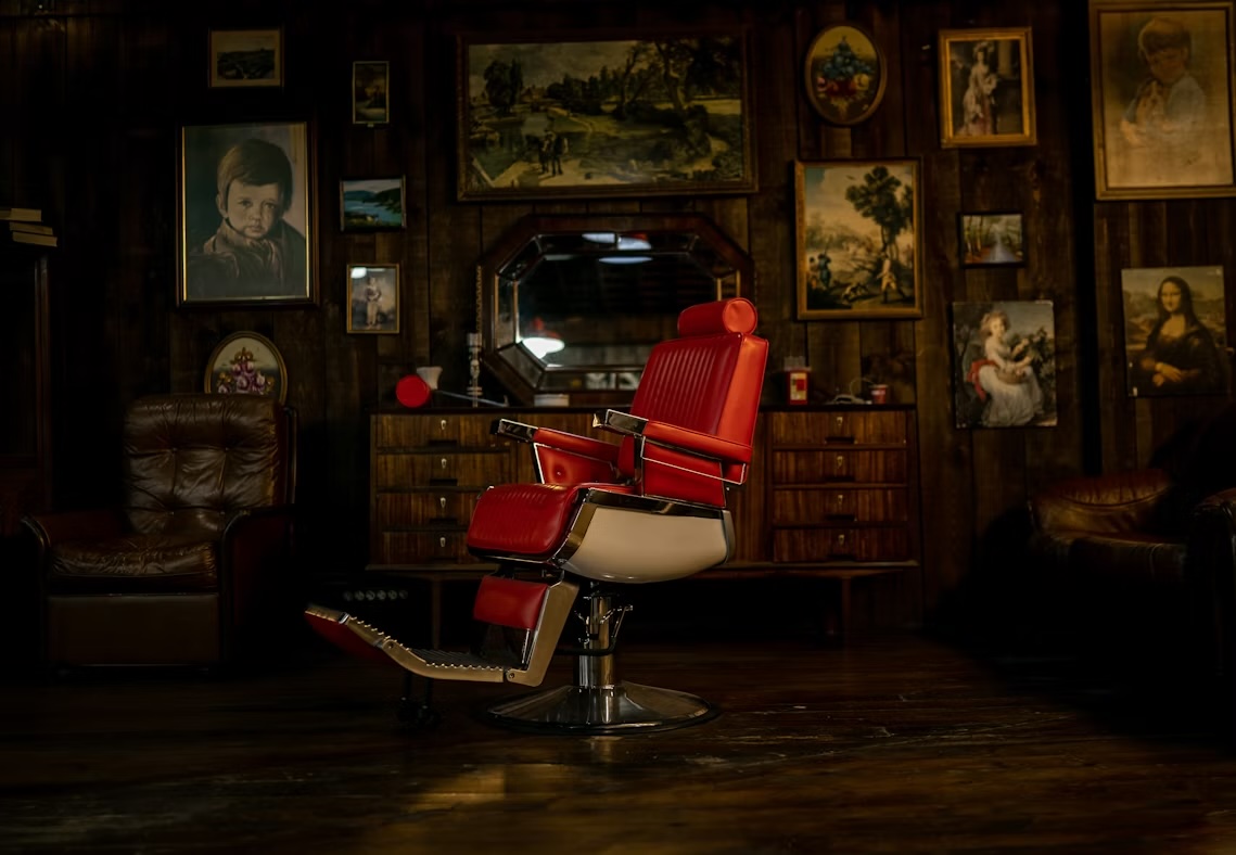 Demo Club’s bright reception and waiting area